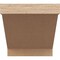 Ekena Millwork 4in. W x 4in. H x 36in. L Burlington Woodgrain TimberThane Rafter Tail, Primed Tan RFTUR04X04X36BURRCPR - alternate 4